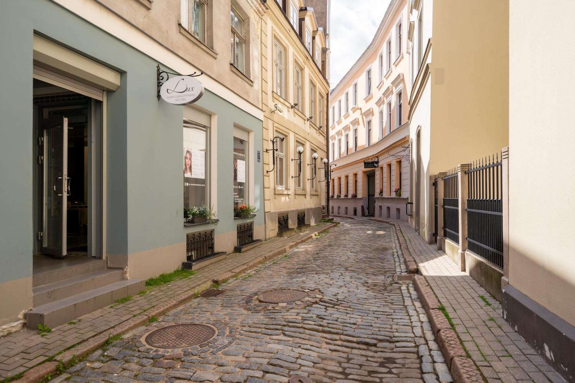 Old Town 1-Bedroom Apartment ريغا المظهر الخارجي الصورة
